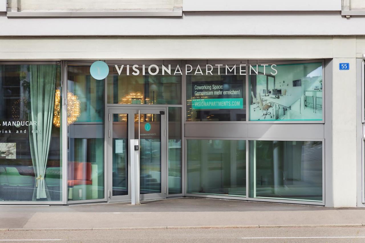 Visionapartments Basel Nauenstrasse - Contactless Check-In Dış mekan fotoğraf